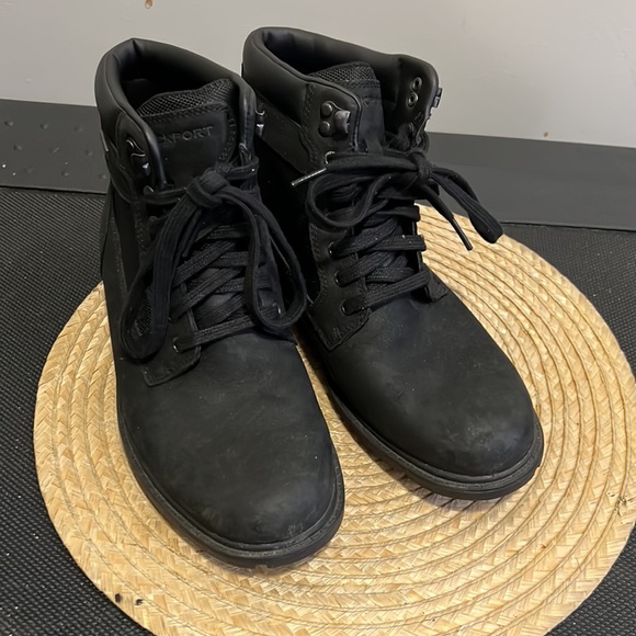 Rockport Men Hydro -Shield Waterproof Boots Size 8 - Picture 5 of 14